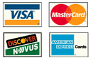 Accepted Credit Cards