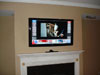 Loft Fireplace TV Installation w/ Hidden Wiring